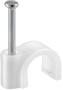 GOOBAY Wentronic fixpoint - Cable clips - white (pack of 100)