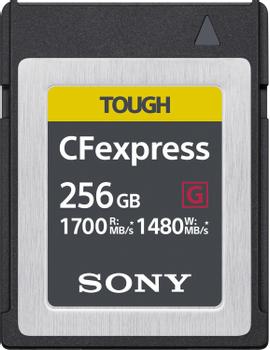 SONY CEB-G series CFExpress 256GB R1700/ W1480mb/ s (CEBG256.SYM)