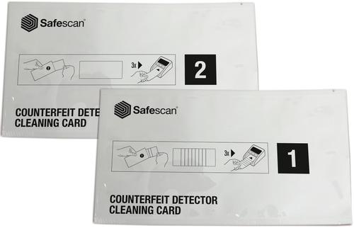 SAFESCAN Safescan-puhdistuskortit automaattisiin setelintunnistimiin (136-0545)