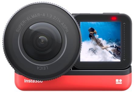 Insta360 One R 1-Inch Rød, Svart (CINAKGP/B)