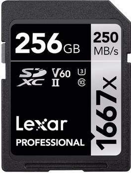 LEXAR SDXC, 256 GB memory card  (LSD256CB1667)