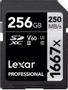 LEXAR SDXC, 256 GB memory card