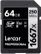 LEXAR 64GB Professional 1667X UHS-2 Class 10 SDXC Card