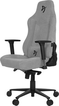 AROZZI Vernazza Soft Fabric Gaming Chair -pelituoli,  vaalean harmaa (VERNAZZA-SFB-LG)