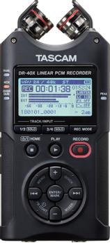 TASCAM Handheld 4-Track Recorder Dual Recording 2X Stereo (DR-40X)