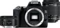 CANON EOS 250D - Digitalkamera - SLR - 24.1 MP - APS-C - 4K / 25 fps - 3x optisk zoom EF-S 18-55 mm IS STM og EF 50 mm f/1.8 STM objektiver - Wi-Fi, Bluetooth - sort