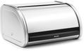 BRABANTIA Roll Top Bread Bin steel matt, medium
