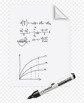 LEGAMASTER Magic-Chart notes whiteboard foil (7-159100-A4)