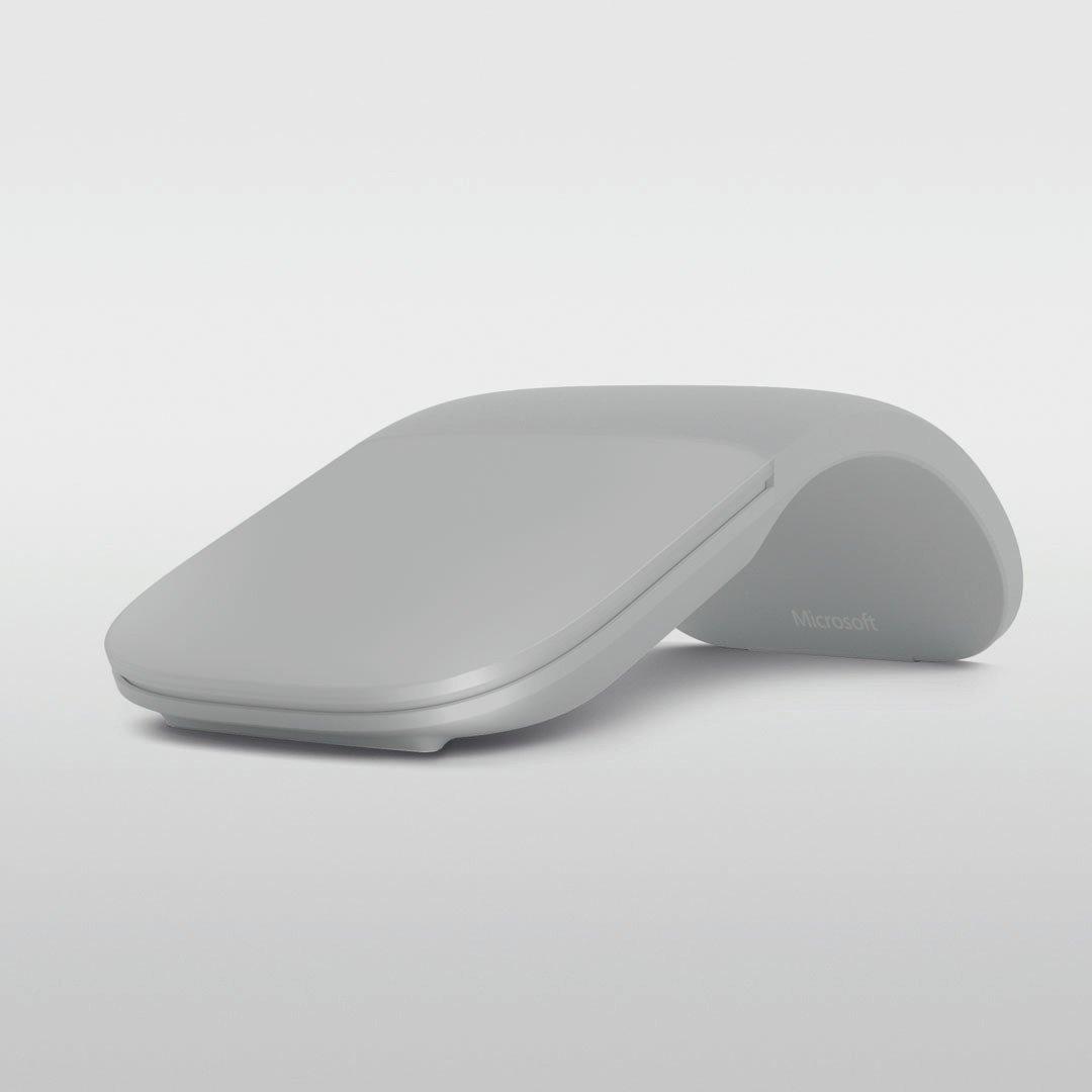 Microsoft - Surface Arc Mouse - mus - Bluetooth 4.1 - lysegrå