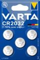 VARTA CR2032 Lithium Coin 5 Pack