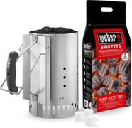WEBER 3-in-1 Rapid Fire Chimney Starter Set