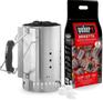 WEBER 3-in-1 Rapid Fire Chimney Starter Set