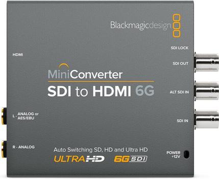 BLACKMAGIC Mini Converter SDI to HDMI 6G (CONVMBSH4K6G)