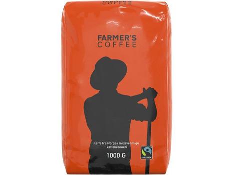 Farmers Kaffe FARMERS Fairtrade proff 1000g (9) (5537089)