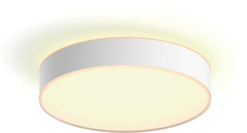 PHILIPS Enrave medium taklampa (vit) White ambiance, Bluetooth -kontroll via app, Inkluderar dimmer (915005996601)