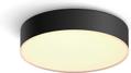 PHILIPS Enrave small taklampa (svart) White ambiance, Bluetooth -kontroll via app, Inkluderar dimmer