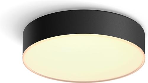 PHILIPS Enrave small taklampa (svart) White ambiance, Bluetooth -kontroll via app, Inkluderar dimmer (915005996501)