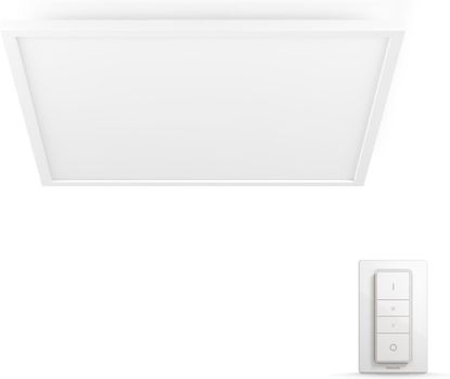 PHILIPS Aurelle panelbelysning 46,5W (vit) White ambiance, Integrerad LED, Bluetooth -kontroll via app, Styrs med app eller (929003099001)