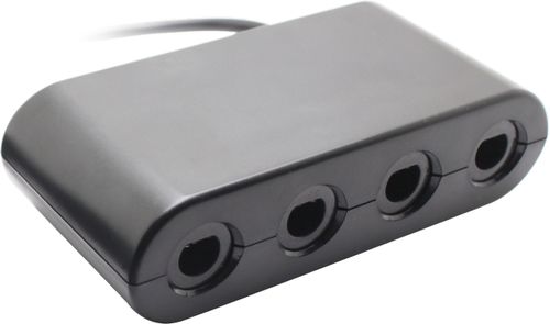 PIRANHA GameCube Kontroller Adapter Switch Nintendo Switch, GameCube-adapter för 4 kontroller (397534)