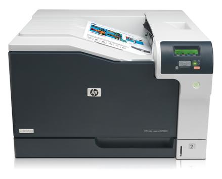 HP Color LaserJet Professional CP5225dn - Skriver - farge - Dupleks - laser - A3 - 600 dpi - inntil 20 spm (mono) / inntil 20 spm (farge) - kapasitet: 350 ark - USB, LAN (CE712A#B19)