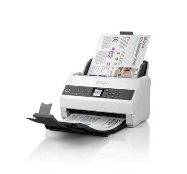 Epson WorkForce DS-730N - dokumentskanner - stasjonær - USB 2.0, Gigabit LAN (B11B259401)