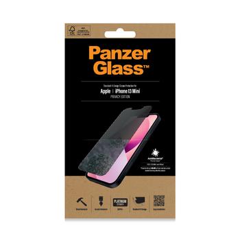 PanzerGlass iPhone 13 Mini Privacy Skjermbeskytter Herdet glass, antibakteriell,  heldekkende (P2741)