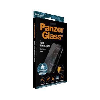 PanzerGlass Apple iPhone 12/12 Pro, CF, AB, Black - 01 New - 1YM (PANZER2711)