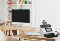Epson WorkForce DS-790WN - dokumentskanner - stasjonær - USB 3.0, Gigabit LAN, Wi-Fi(n), USB 2.0 (Host) (B11B265401)