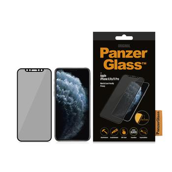 PanzerGlass iPhone X/Xs/XI Privacy, Black (Case Friendly) (P2664)