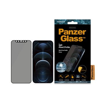 PanzerGlass Apple iPhone 6.7in Case Friendly Privacy AB, Black NEW (P2712)