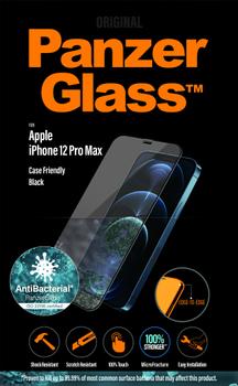 PanzerGlass Apple iPhone 12 Pro Max, CF, AB, Black - 01 New - 1YM (PANZER2712)