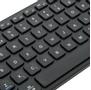 TARGUS Tangentbord - kompakt, flera enheter, antimikrobiellt - trådlös - Bluetooth 5.1 - QWERTY - brittisk - svart - B2B (AKB862UK)