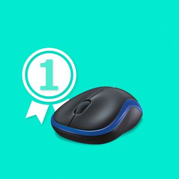 LOGITECH M185 Mouse Blue (910-002239)