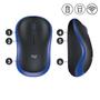 LOGITECH M 185 Cordless Notebook Mouse USB black / blue (910-002239)
