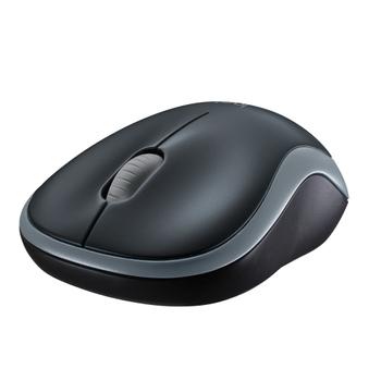 LOGITECH M 185 Cordless Notebook Mouse USB schwarz / grau (910-002238)