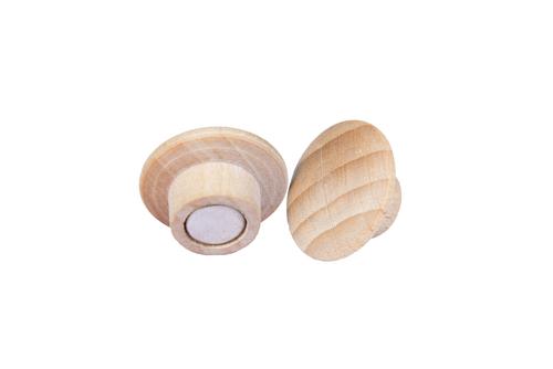 LEGAMASTER WOODEN magnet 25mm 5pcs (7-181725)