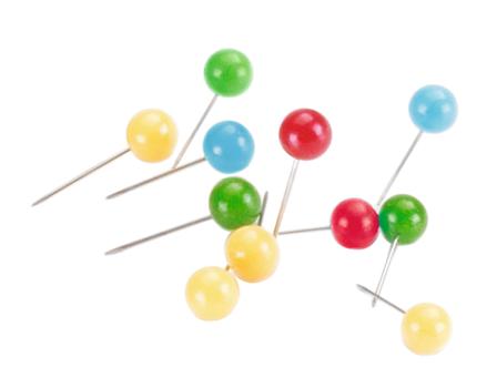 LEGAMASTER workshop pin assorted 200pcs (7-241099)