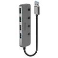 LINDY 4 Port USB 3.0 Hub with 