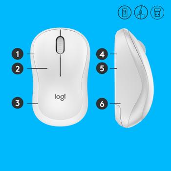 LOGITECH M220 - OFFWHITE - EMEA . PERP (910-006128)