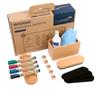  WOODEN whiteboard accessory set 17-piece