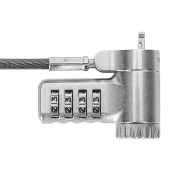 TARGUS DEFCON Ultimate Universal Serialised Combination Cable Lock with Slimline Adaptable Lock Head (ASP96GLX-25-S)