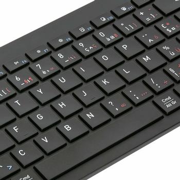 TARGUS MID-SIZE MULTI-DEVICE BLUETOOTH ANTIMICR KEYBOARD BELG WRLS (AKB863BE)