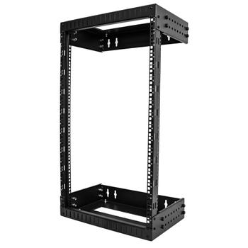 STARTECH OPEN FRAME WALL MOUNT EQUIPMENTRACK 18U ADJUSTABLE DEP RACK (RACK-18U-20-WALL-OA)