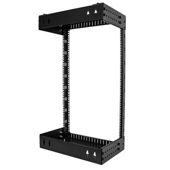 STARTECH OPEN FRAME WALL MOUNT EQUIPMENTRACK 18U ADJUSTABLE DEP RACK (RACK-18U-20-WALL-OA)