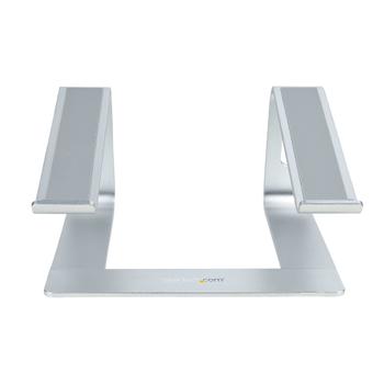 STARTECH LAPTOP STAND FOR DESK - STAND FOR LAPTOP - ANGLED - 5KG ACCS (LAPTOP-STAND-SILVER)