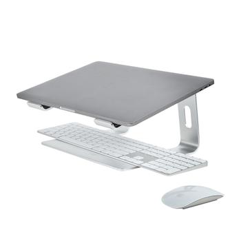 STARTECH LAPTOP STAND FOR DESK - STAND FOR LAPTOP - ANGLED - 5KG ACCS (LAPTOP-STAND-SILVER)