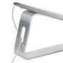 STARTECH LAPTOP STAND FOR DESK - STAND FOR LAPTOP - ANGLED - 5KG ACCS (LAPTOP-STAND-SILVER)