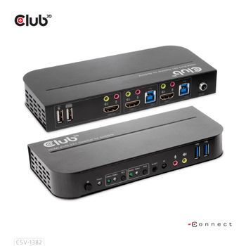 CLUB 3D Hdmi Kvm Switch For Dual Hdmi (CSV-1382)