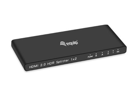 EQUIP Ultra Slim 2-Port Hdmi 2.0  (332716)