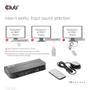 CLUB 3D DISPLAYPORT/ HDMI KVM SWITCH FOR DUAL DISPLAYPORT 4K60HZ (CSV-7210)